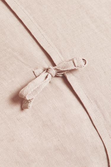 XXL LINEN CUSHION COVER - Pale pink by Zara - Image 4