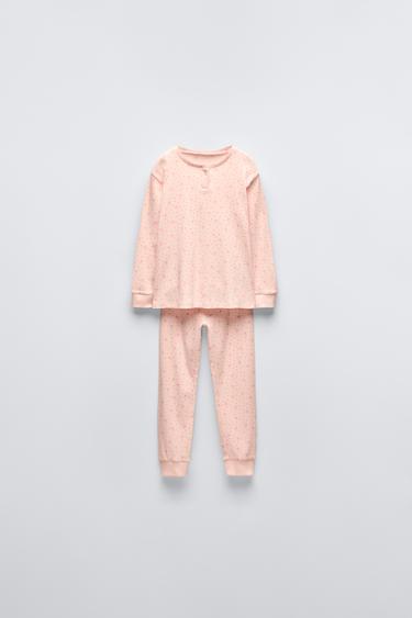 2-6 AÑOS/ PIJAMA RIB LACITOS - Rosa de Zara