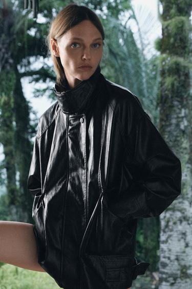レザージャケット – レディース | ZARA 日本