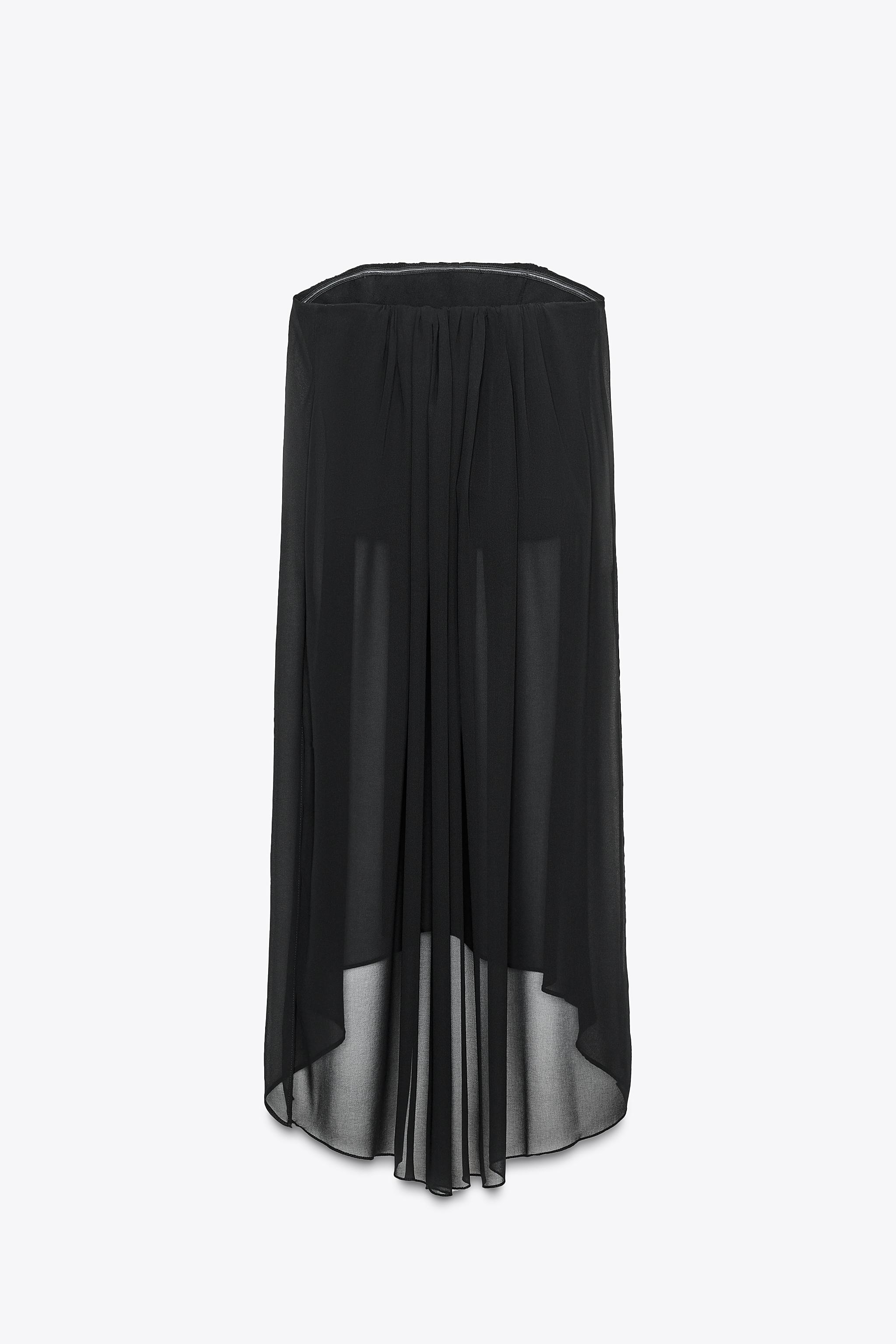 ZARA ベルベットケープ Sサイズ ブラック ZW COLLECTION org.jpg
