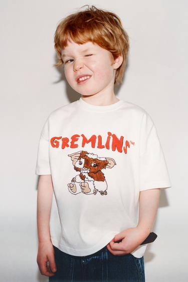 Zara T-SÄRK „GREMLINS“, DYLAN´S T-SHIRT CLUB X ZARA - Valge