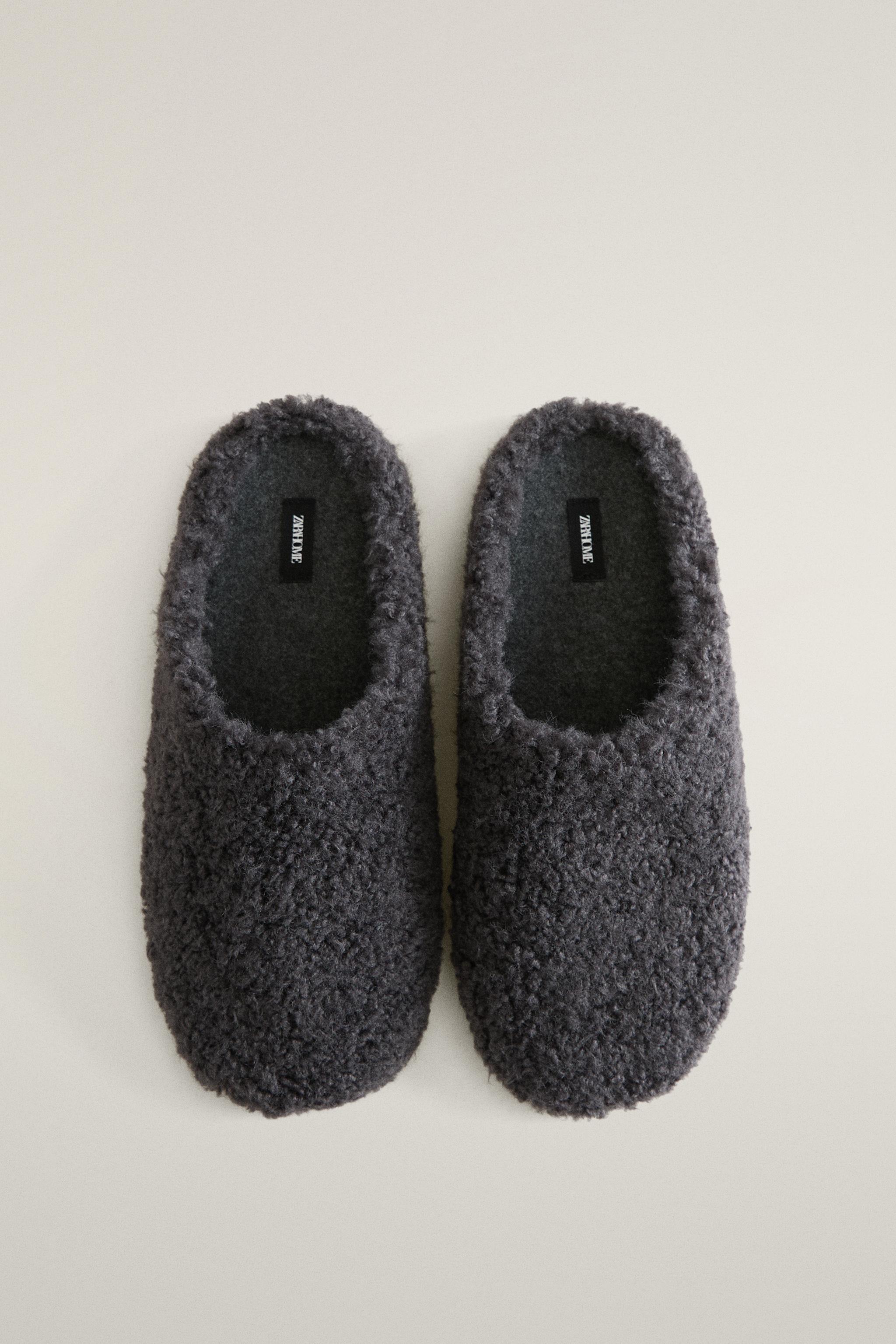 MULES EFFET PEAU DE MOUTON