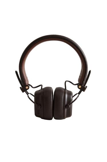 MARSHALL MAJOR V WIRELESS HEADPHONES - Brown by Zara