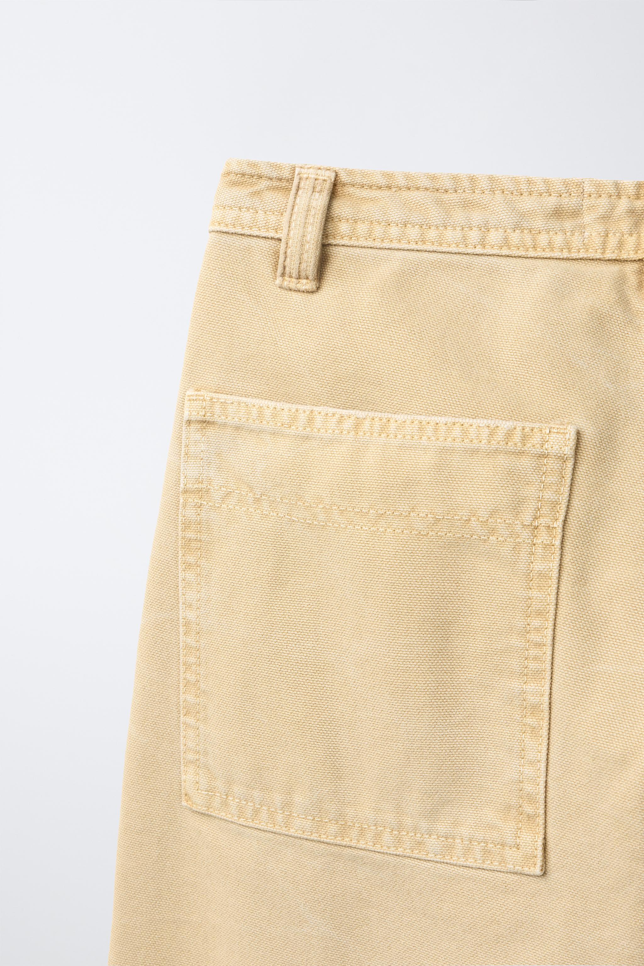 CANVAS STRAIGHT PANTS