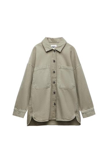 OVERSIZED OVERSHIRT WITH POCKETS