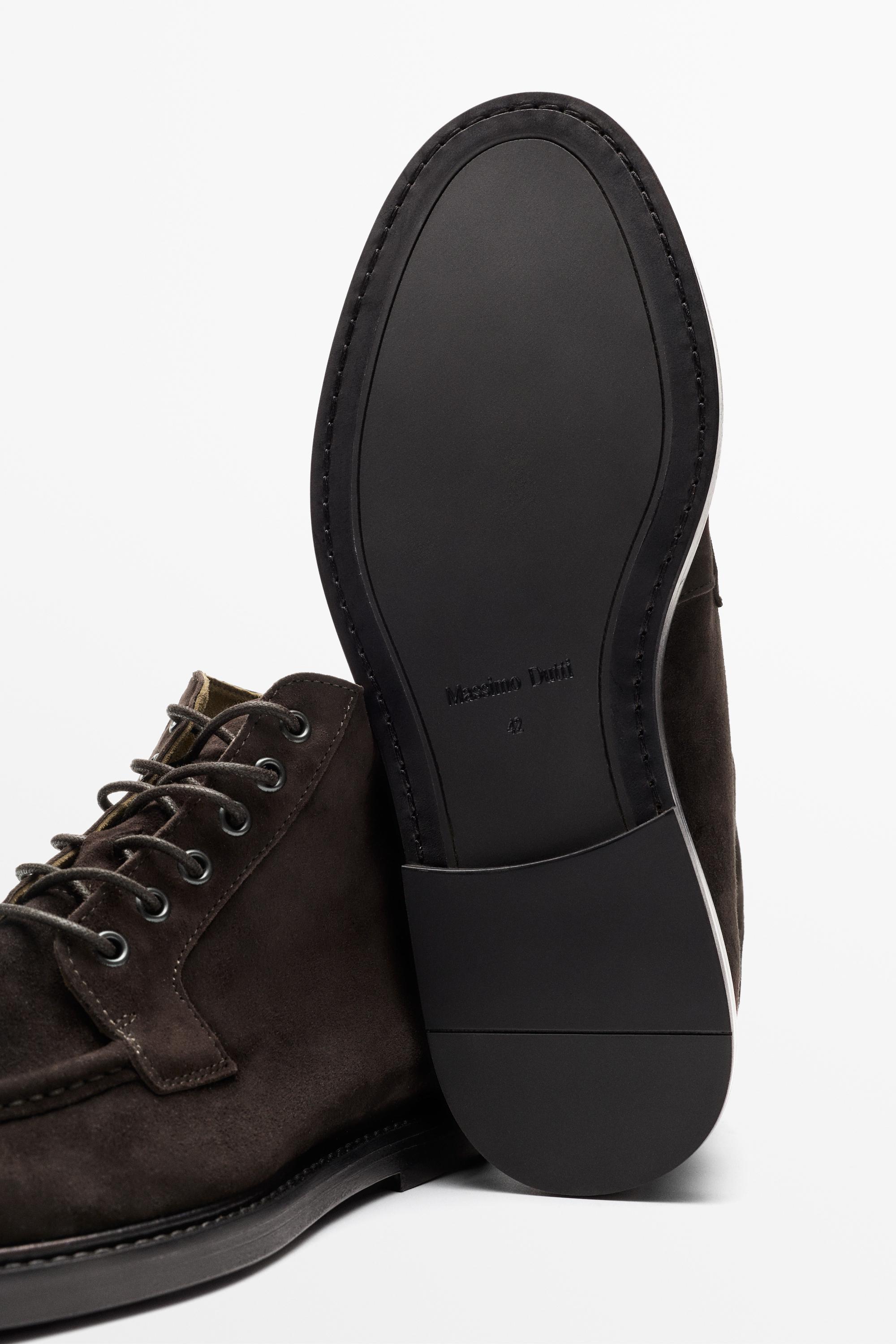 Soft suede ankle boot