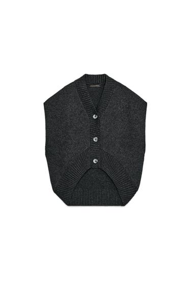 OVERSIZED WOOL WAISTCOAT
