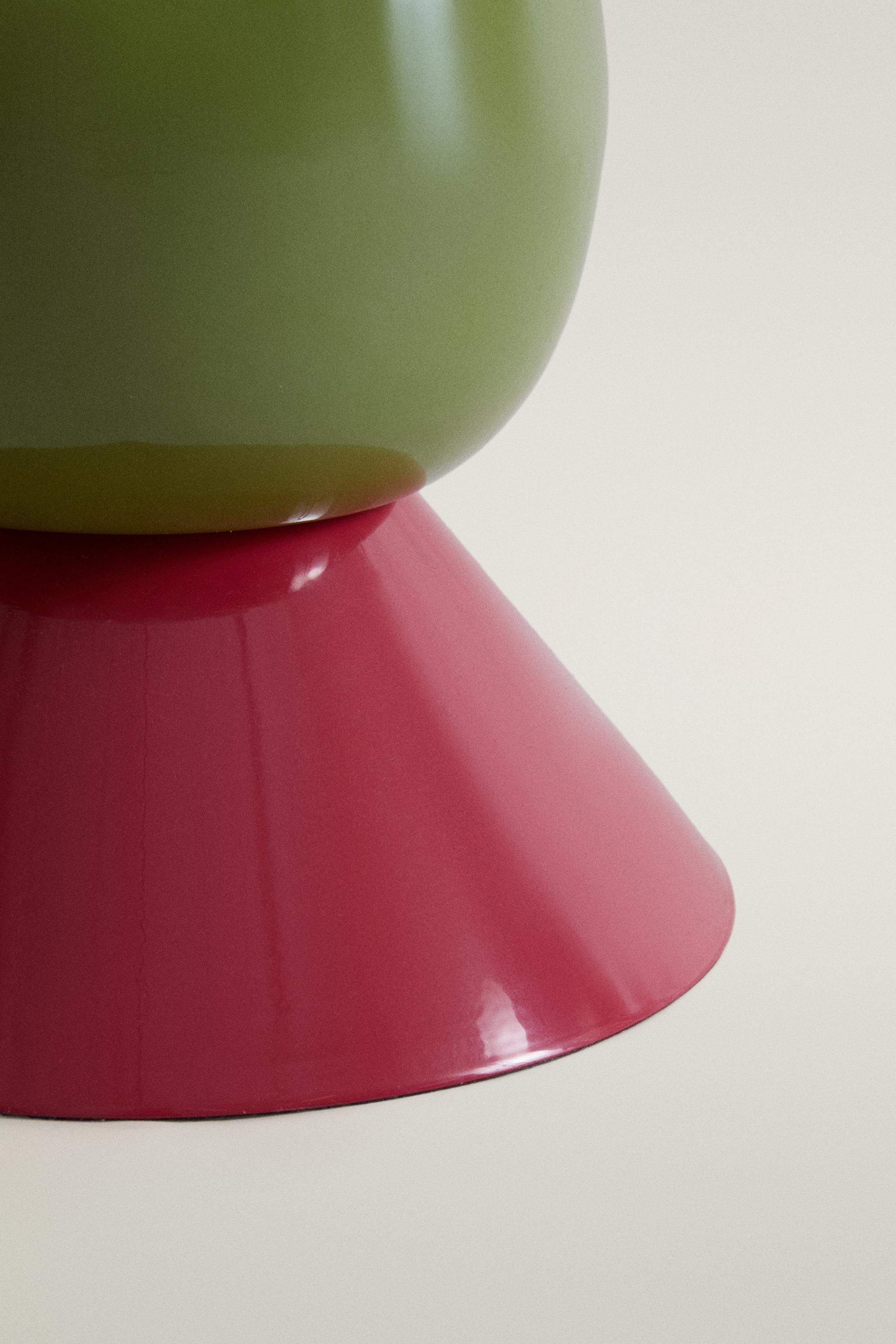 GEOMETRIC SHAPE METAL SIDE TABLE - Multicolored | ZARA United States