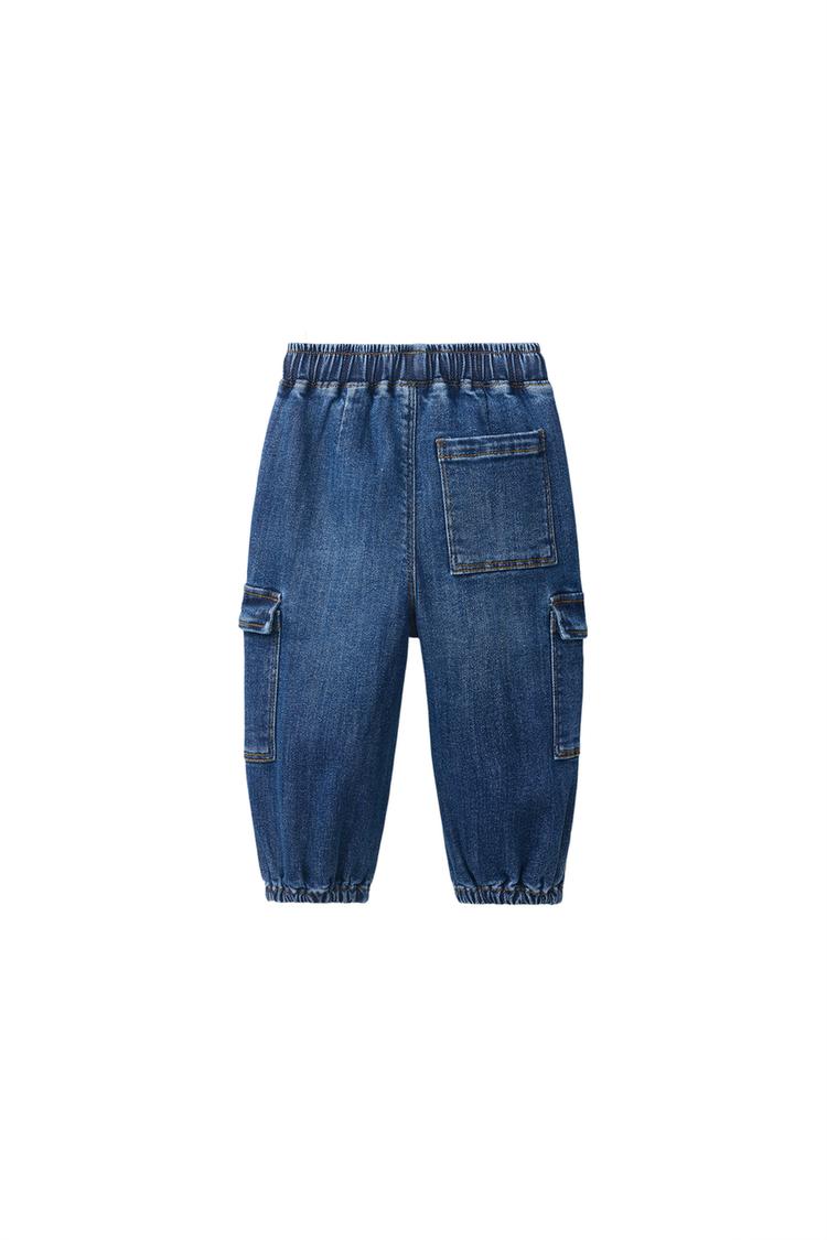 Jeans cargo jogging cómodos 2