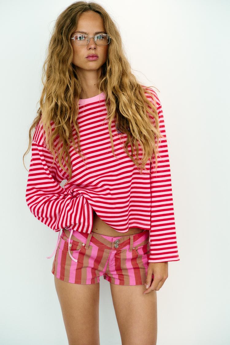 Camiseta rayas texto