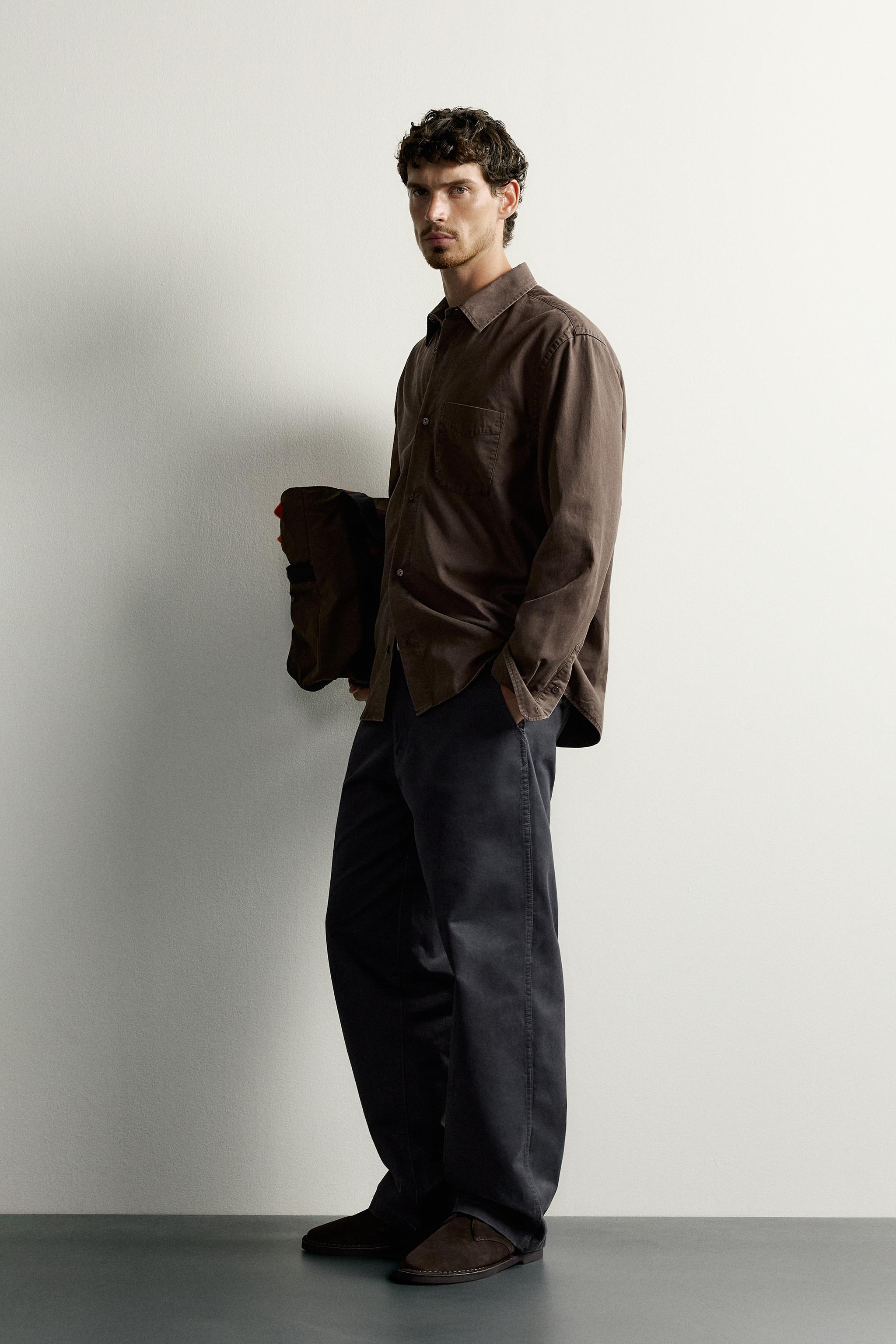 LYOCELL-COTTON REGULAR FIT SHIRT
