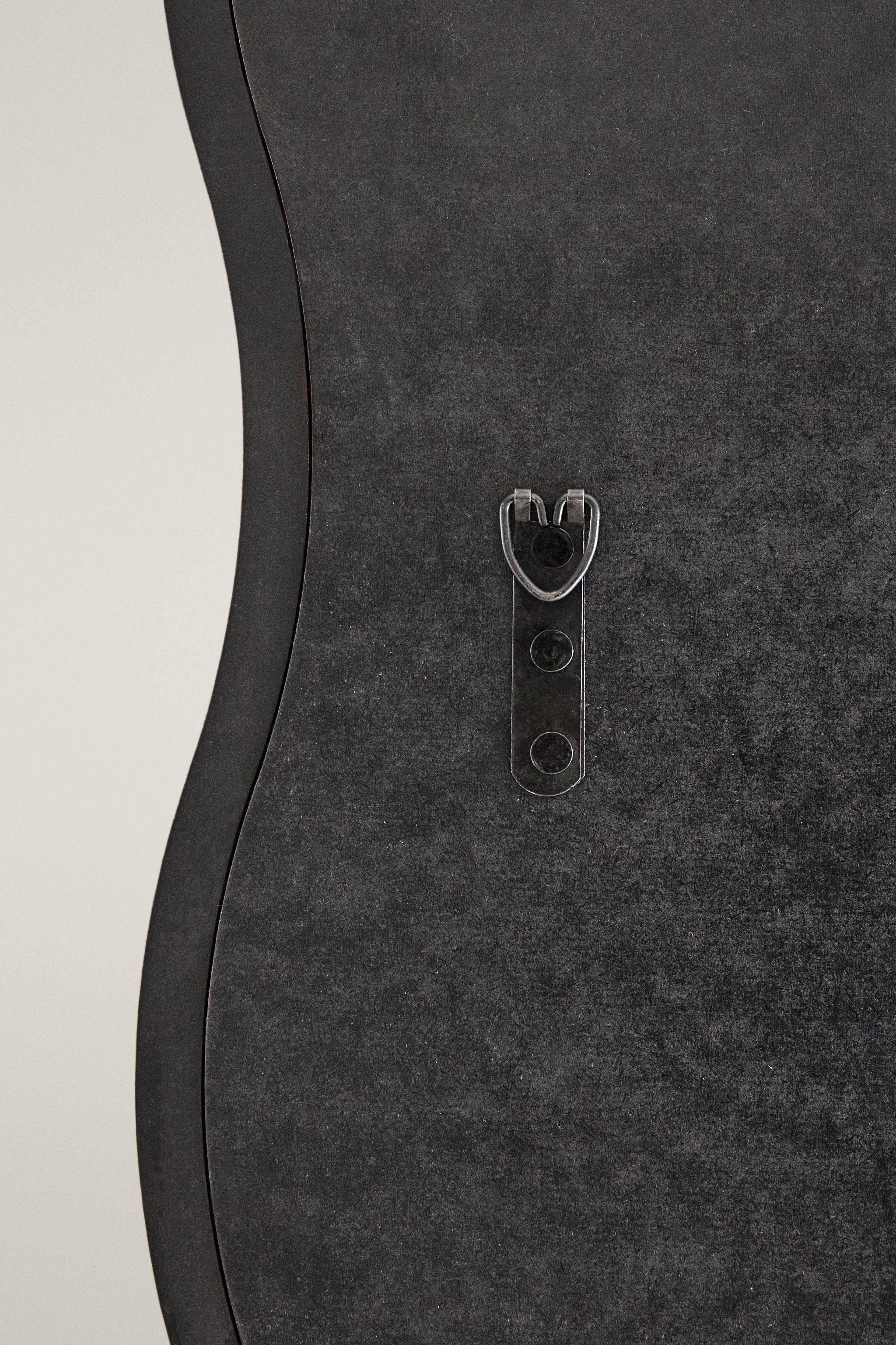 MIROIR SUR PIED CADRE ONDULÉ