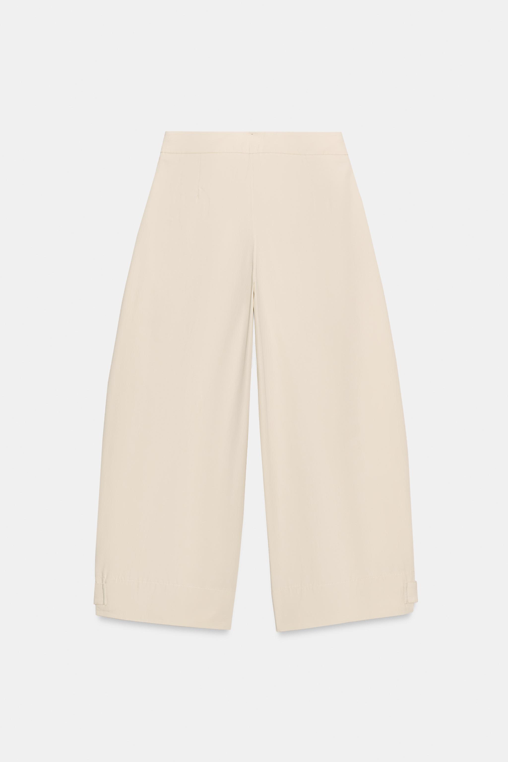 ADJUSTABLE HEM BARREL PANTS