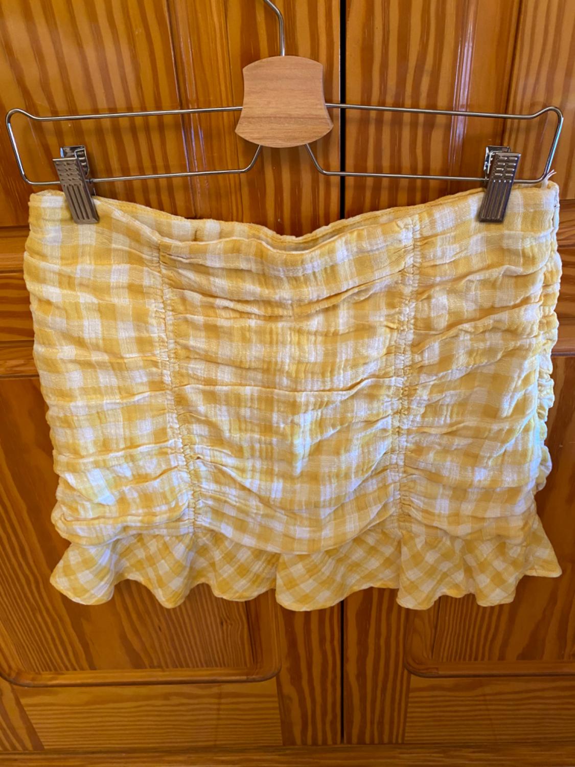 RUCHED MINI SKIRT - Image 3
