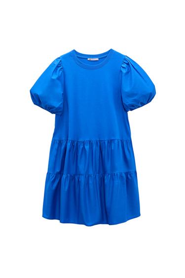 SHORT TIERED DRESS