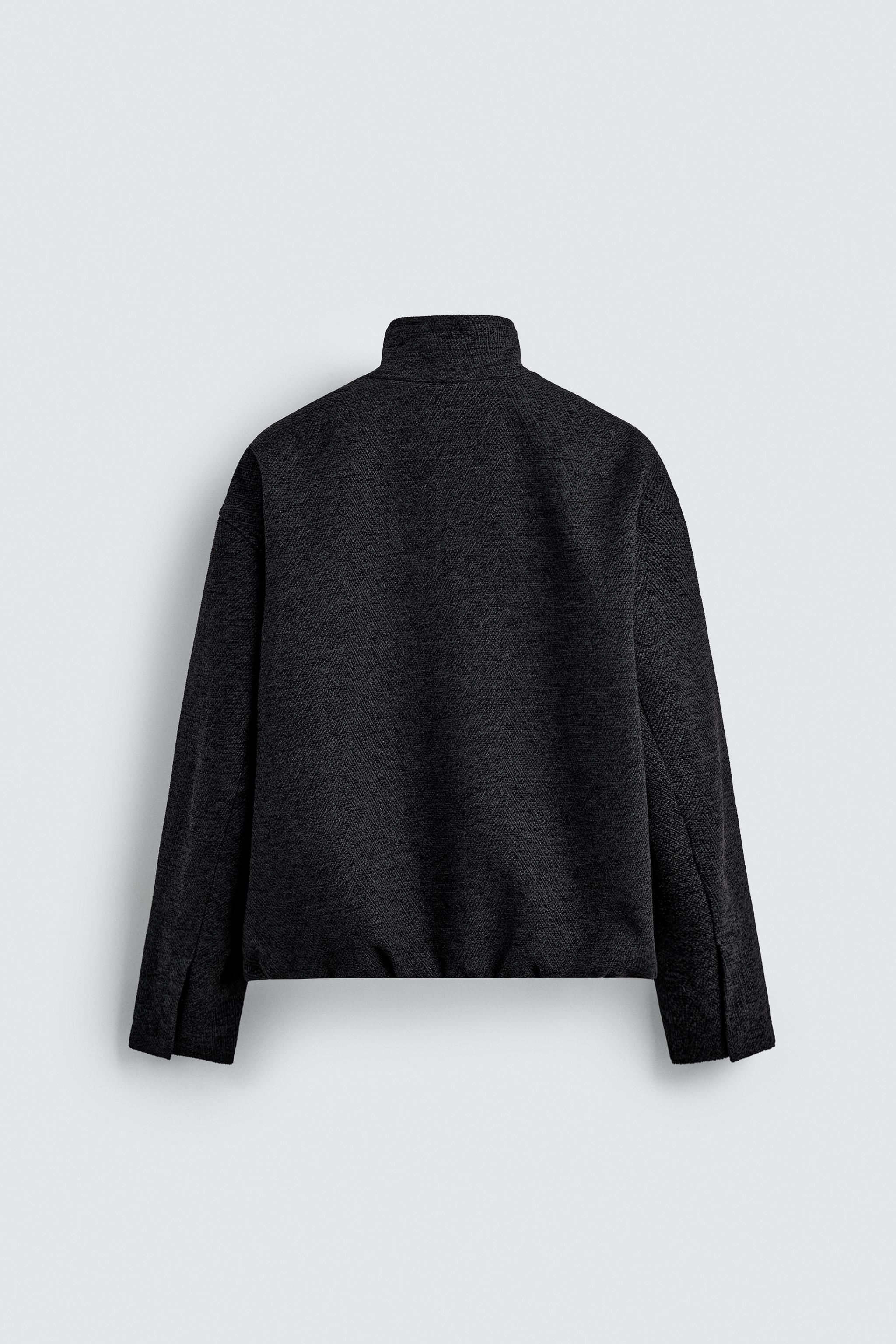 BLOUSON JACQUARD GÉOMÉTRIQUE