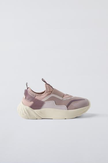 ELASTIC TRAINERS - Purple by Zara - Image 0