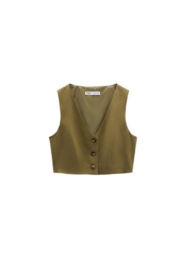 CHALECO CROPPED