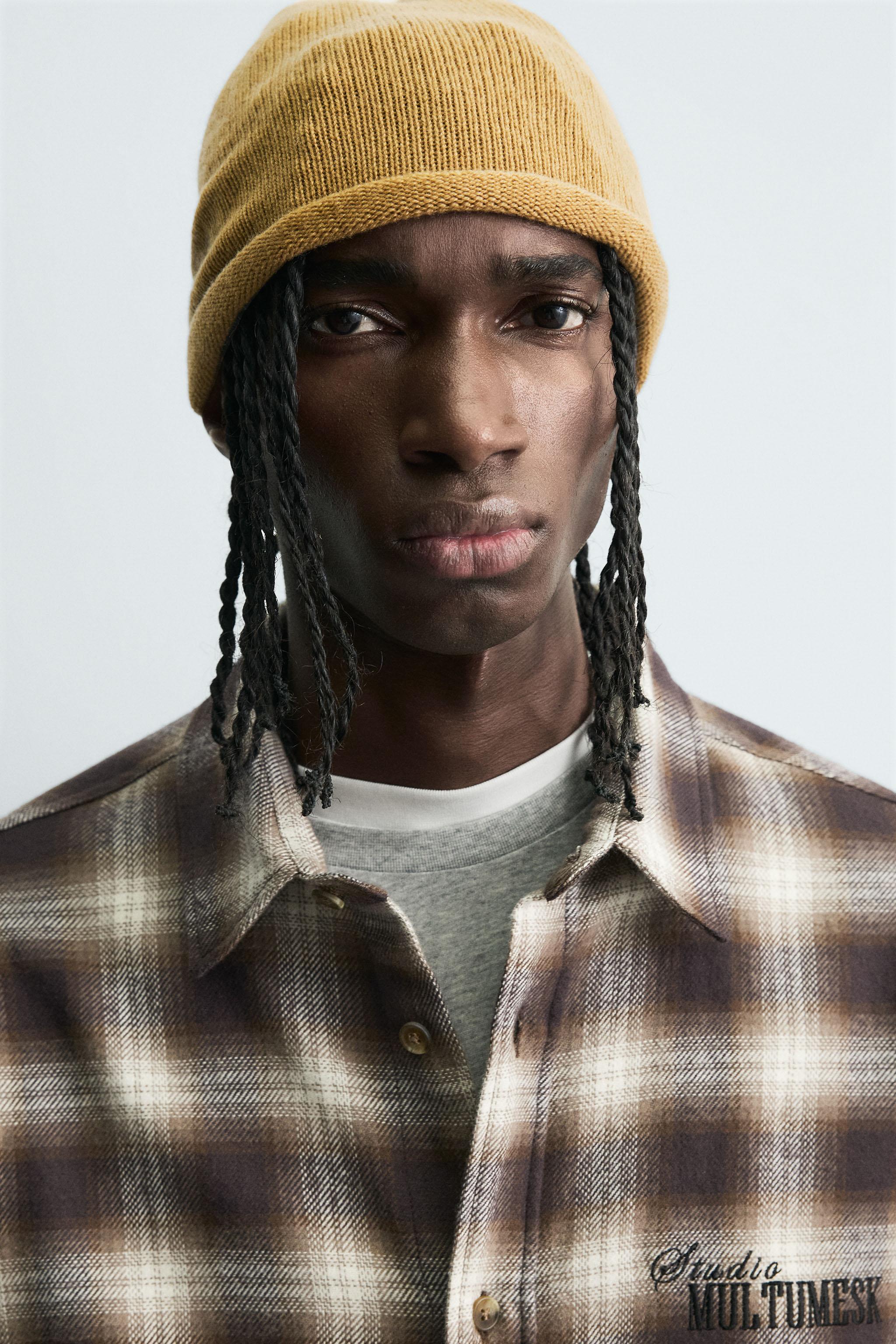 PLAID EMBROIDERED SHIRT