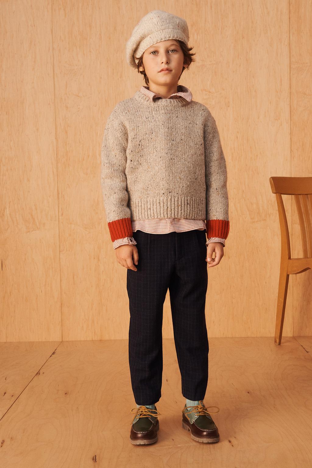 FLECKED WOOL BLEND JUMPER LIMITED EDITION
