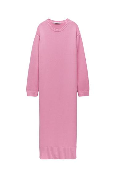 OVERSIZED KNIT DRESS