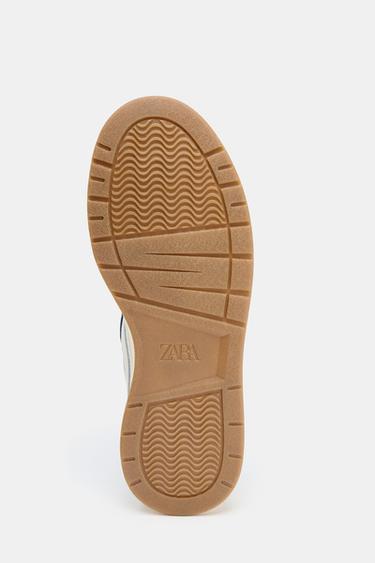 DENIM SNEAKERS - Denim Blue by Zara - Image 8