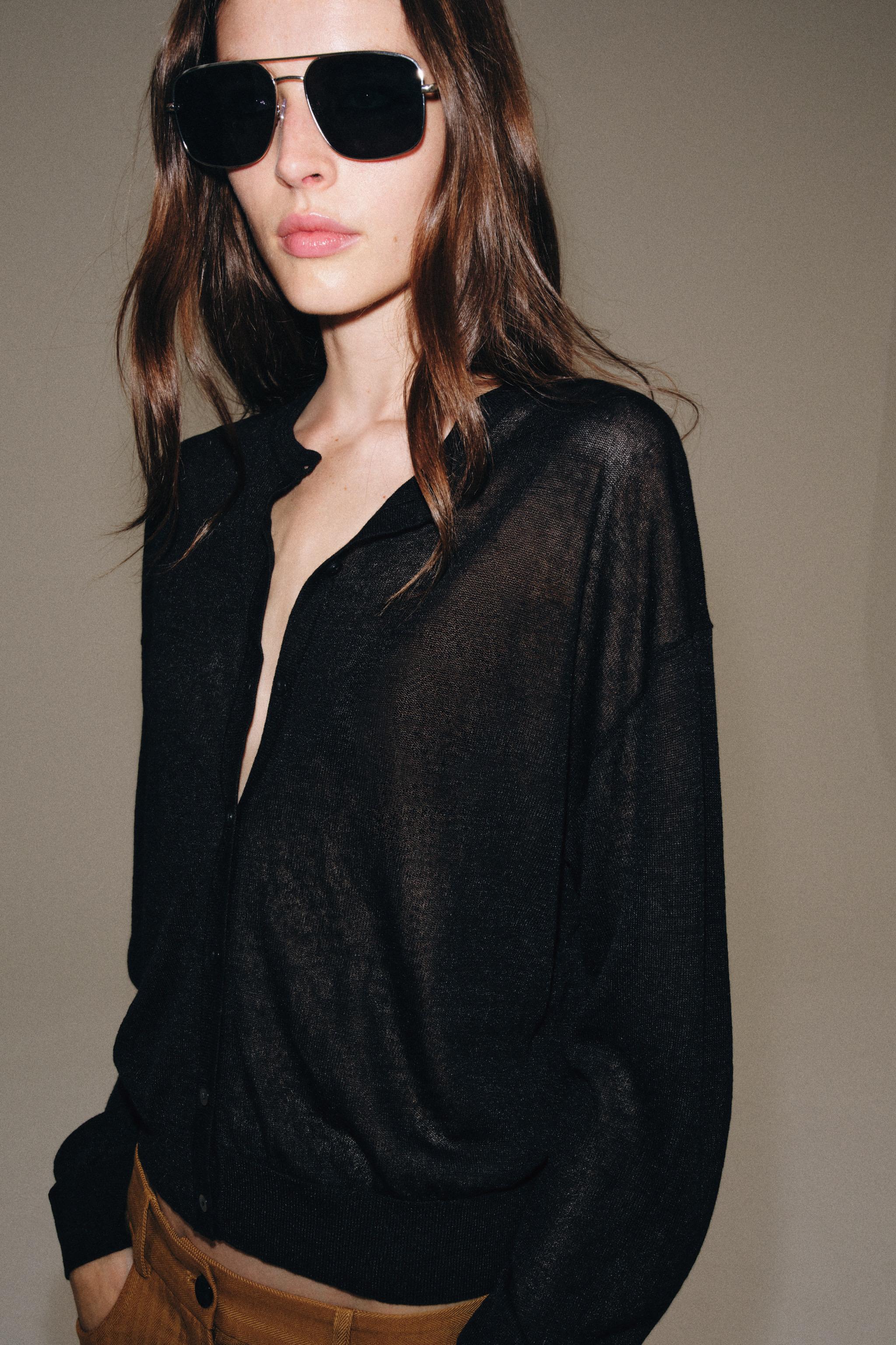 FINE KNIT CARDIGAN