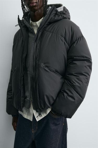 VESTE TECHNIQUE DÉPERLANTE - Noir de Zara - Image 4