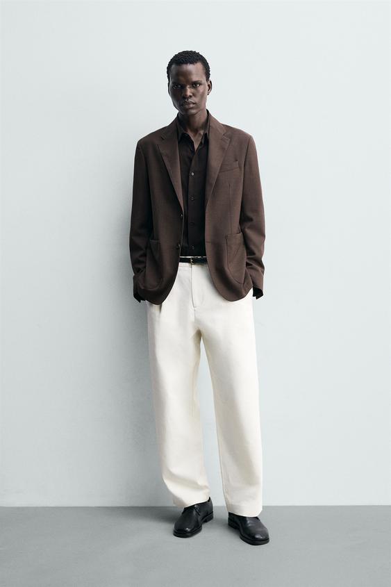 REGULAR FIT 100% WOOL BLAZER from Zara - $219