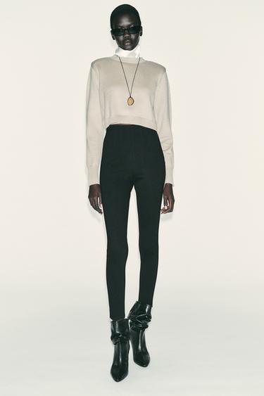 BODY SHAPING LEGGINGS - Black by Zara - Image 0