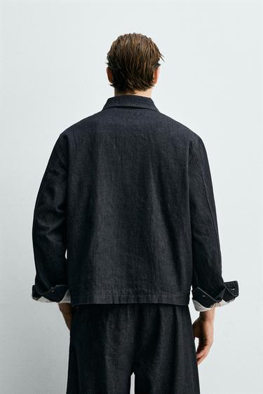 VESTE EN DENIM À BRANDENBOURGS - Indigo de Zara - Image 2