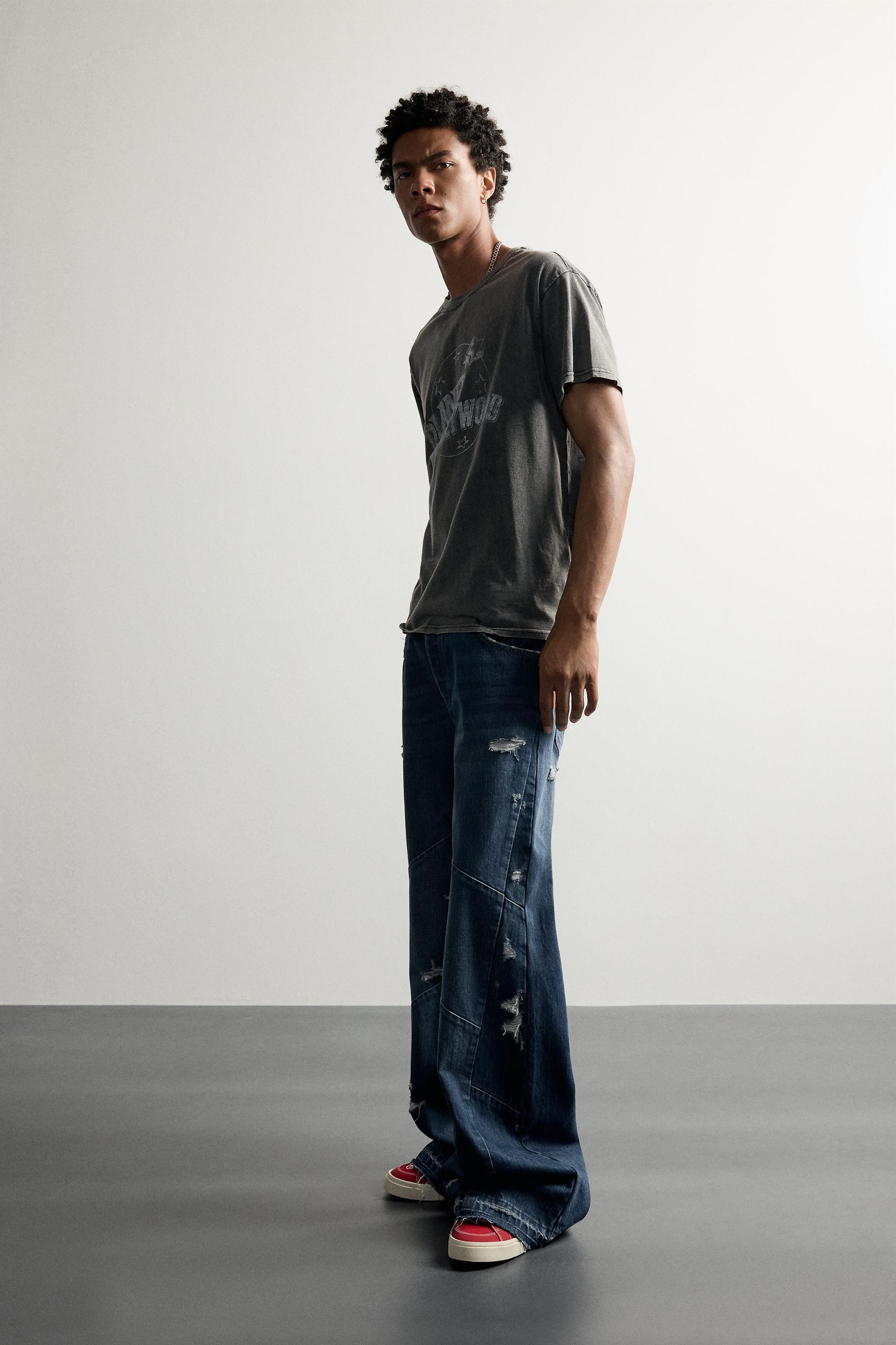 RELAXED FIT PLANET HOLLYWOOD® GRAPHIC T-SHIRT — Mid-gray