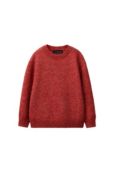 JERSEY PUNTO - Naranja de Zara