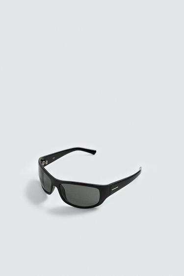 LIMITED EDITION OVAL SUNGLASSES - Black by Zara - Image 5