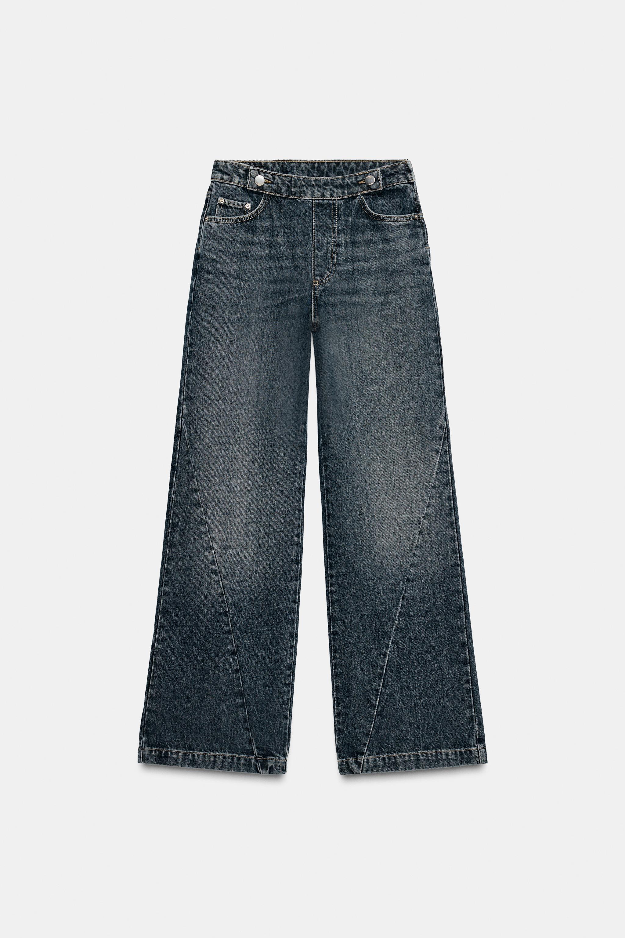 Z1975 MID-RISE FLARE BUTTONED JEANS
