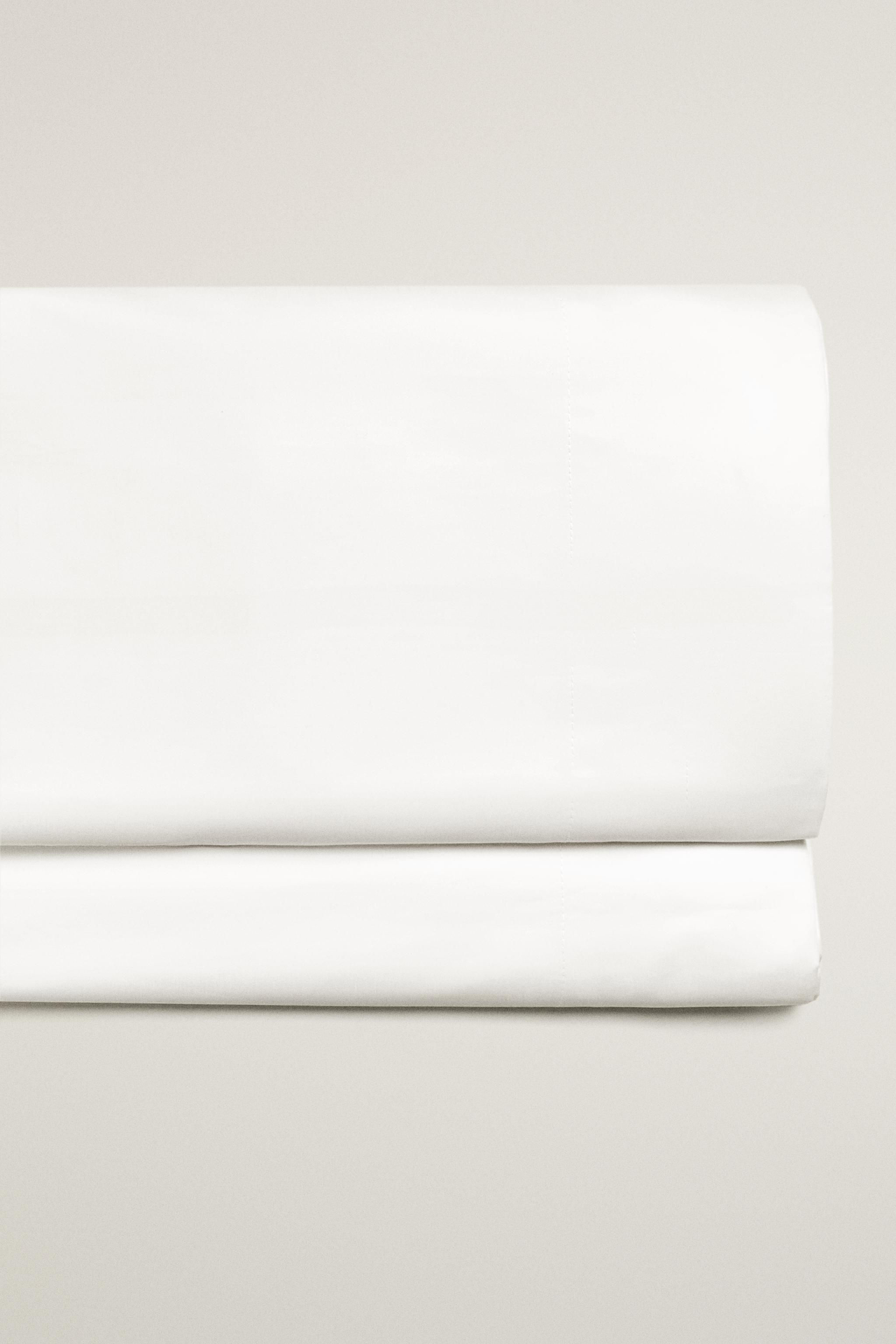 SÁBANA ENCIMERA SATÉN (1000 HILOS) - Blanco | ZARA Mexico