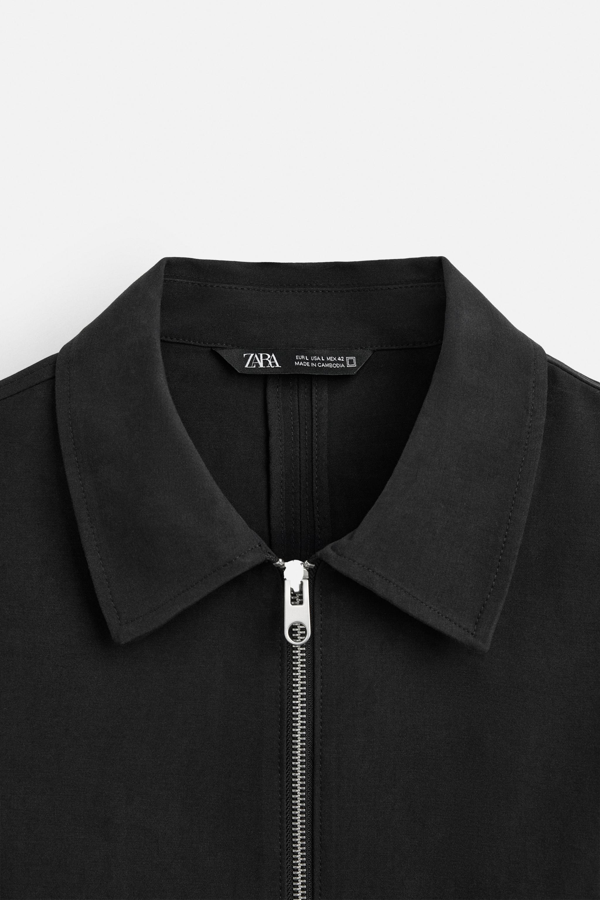 パイピングシームジャケット - ミディアムキャメル | ZARA Japan