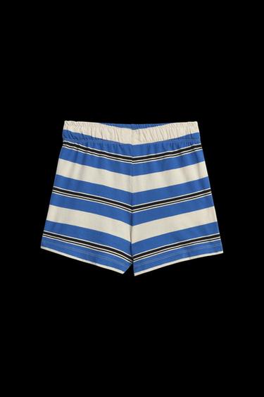 LIMITED EDITION STRIPED BERMUDA SHORTS - striped by Zara