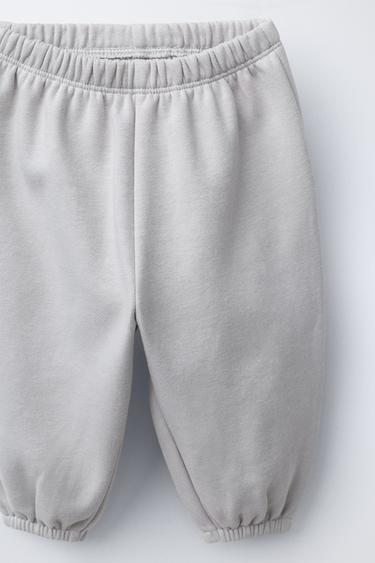 EMBROIDERED PENGUIN SWEATSHIRT AND JOGGERS SET - Pearl grey by Zara - Image 5
