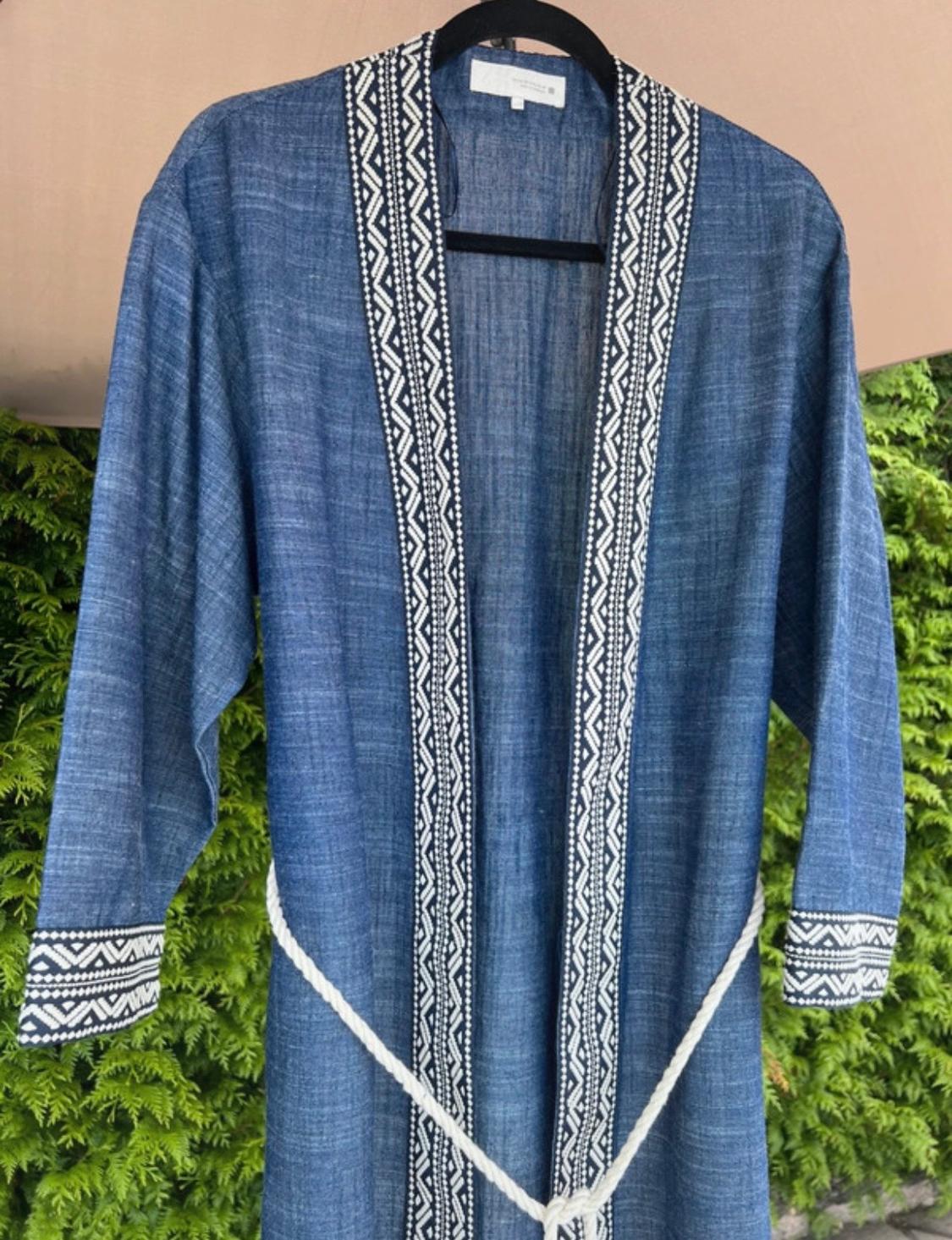 KIMONO TEJIDO VAQUERO - Image 2