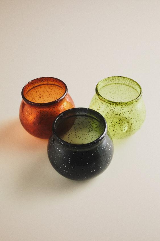 SET BEHÄLTER GLITTER TRITAN™ HALLOWEEN (3ER-SET) - Bunt von Zara - Bild 0