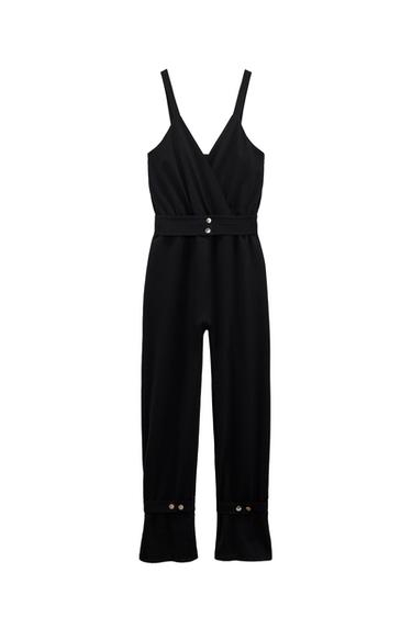 JUMPSUIT WITH HEM LOOPS