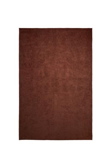 CHENILLE JACQUARD THROW - Pink by Zara