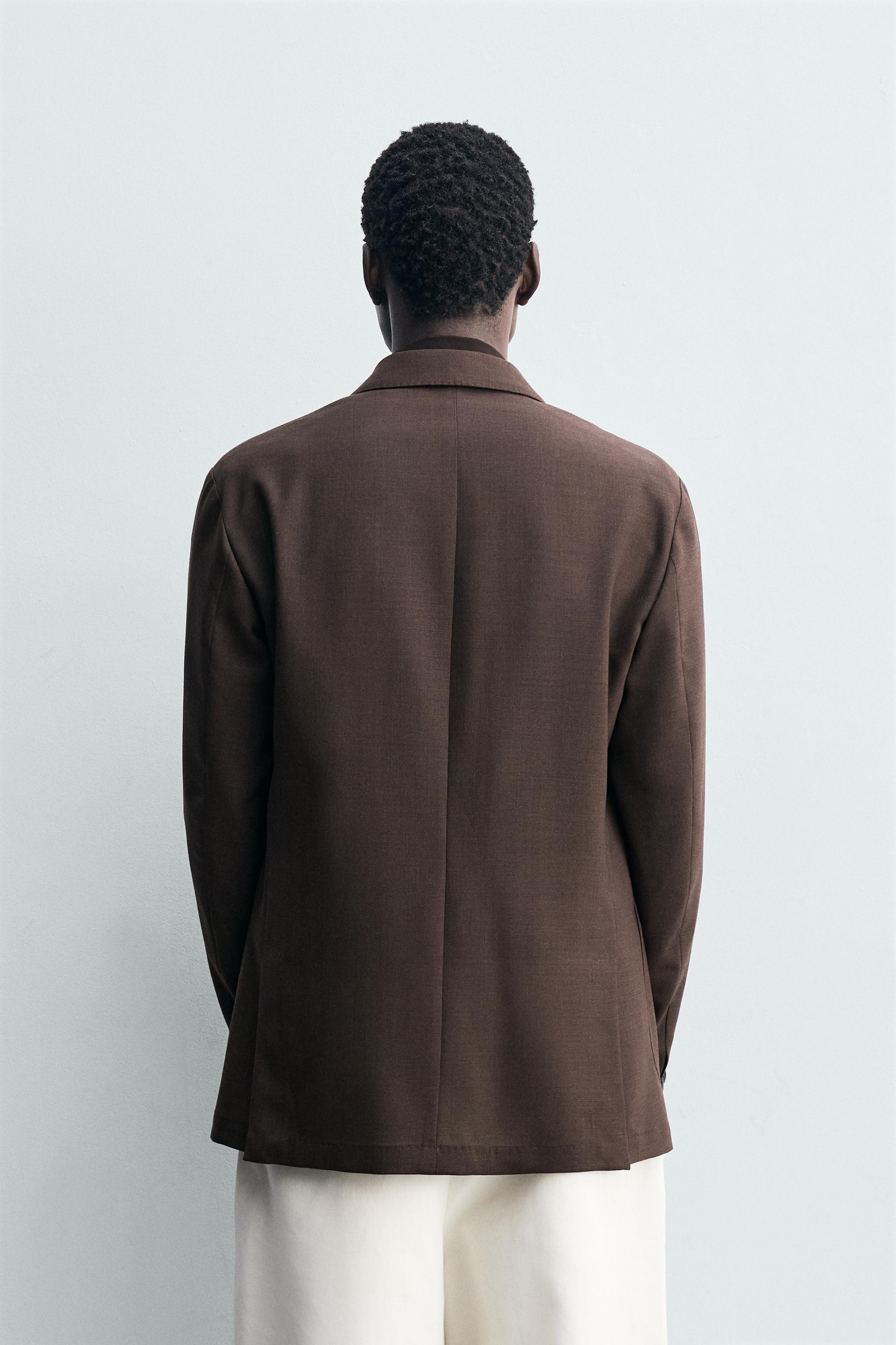 REGULAR FIT 100% WOOL BLAZER
