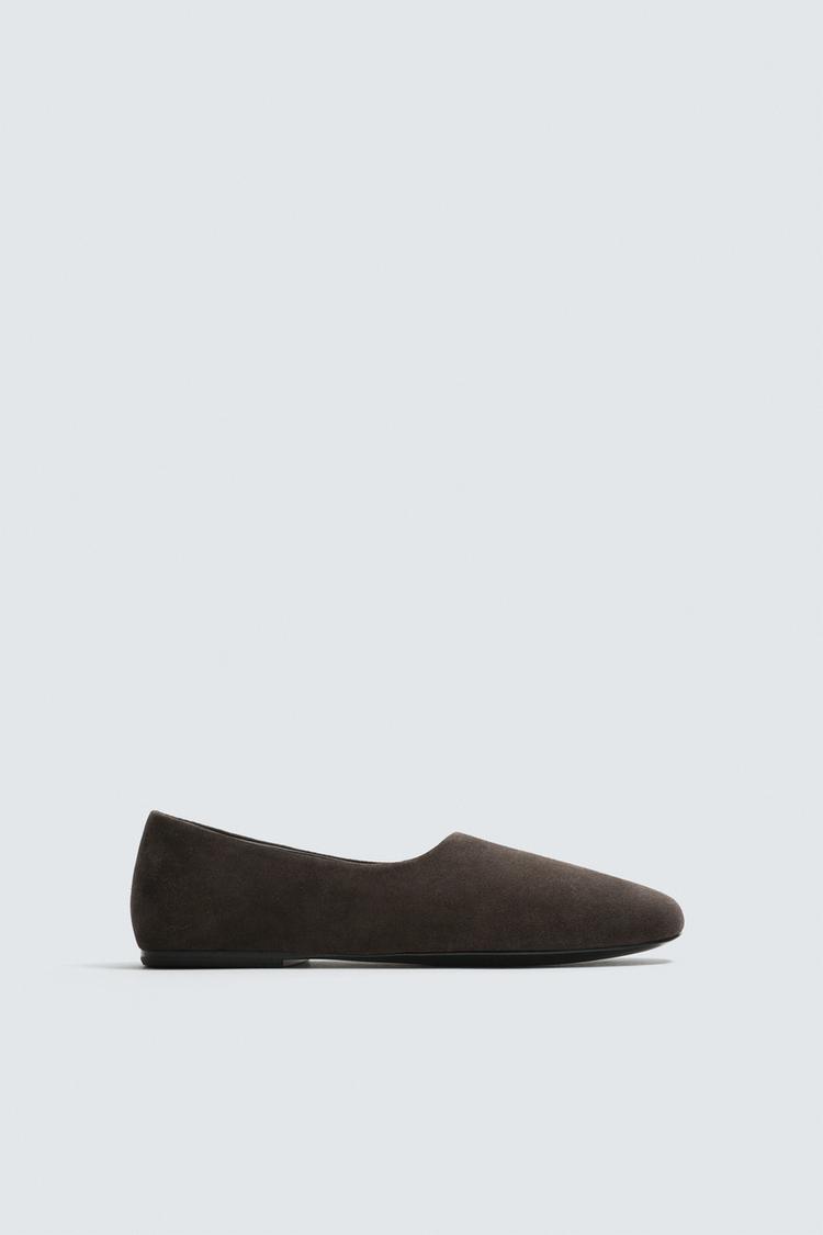 ZARA LEATHER LOAFERS