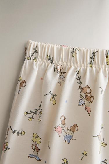 KIDS' MOUSE PYJAMA SET - Oyster-white by Zara - Image 4