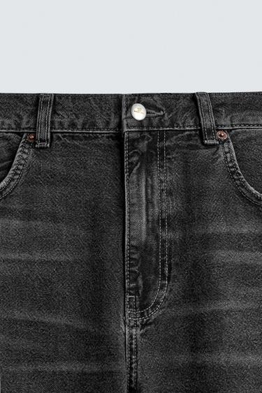 FLARE FIT JEANS - Mid-grey by Zara