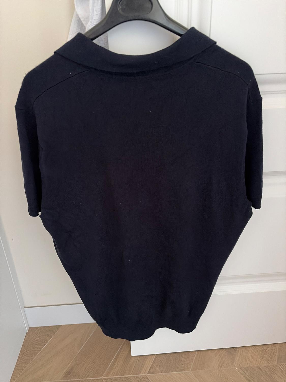 VISCOSE BLEND KNITTED POLO SHIRT - Image 2