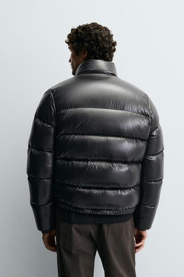 VESTE DOUDOUNE 100% PLUMES - Noir de Zara - Image 2