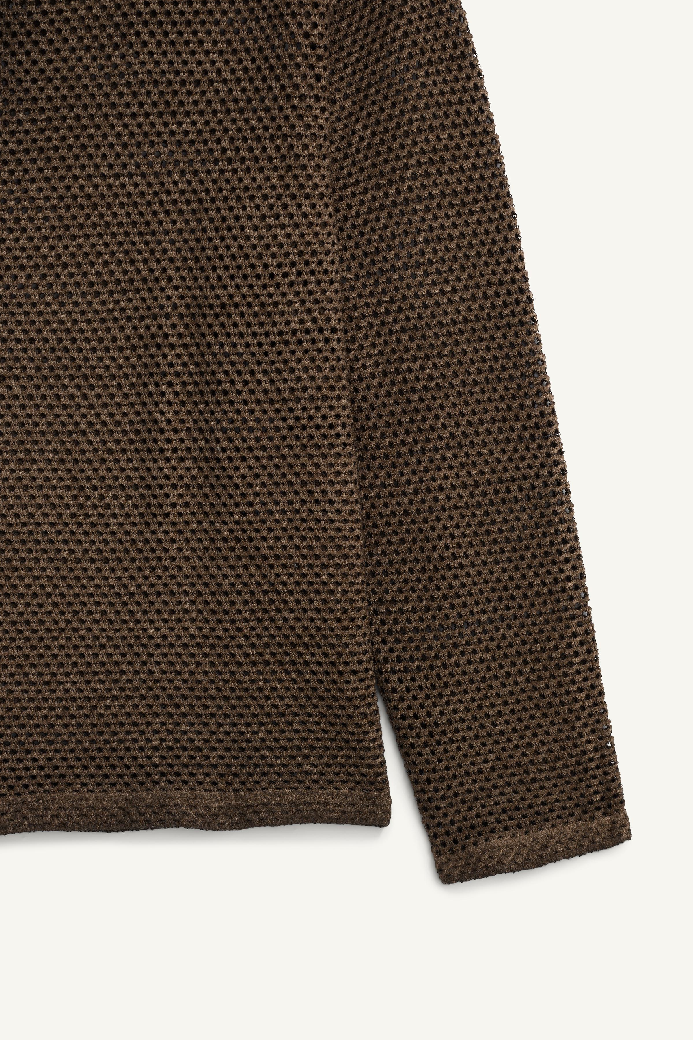CARDIGAN RELAXED FIT CROCHET